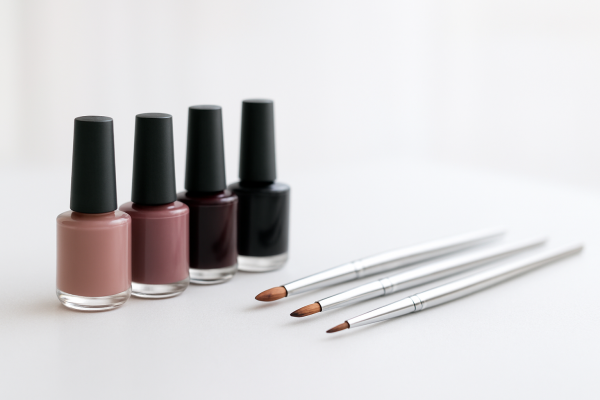 ネイルアート - gel nail polish bottles