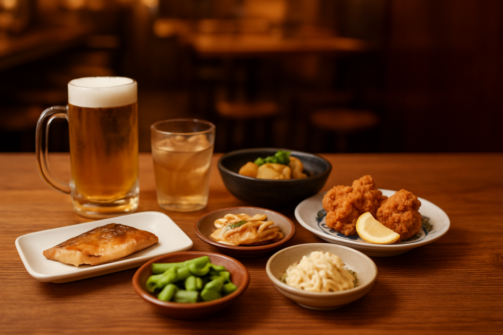 送迎会 - lively izakaya interior