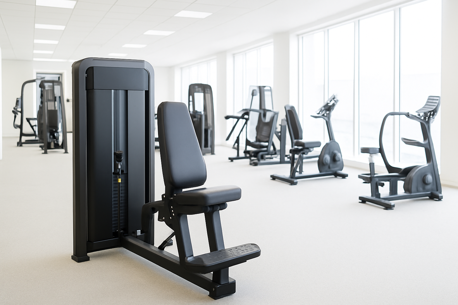 初心者 - modern gym interior