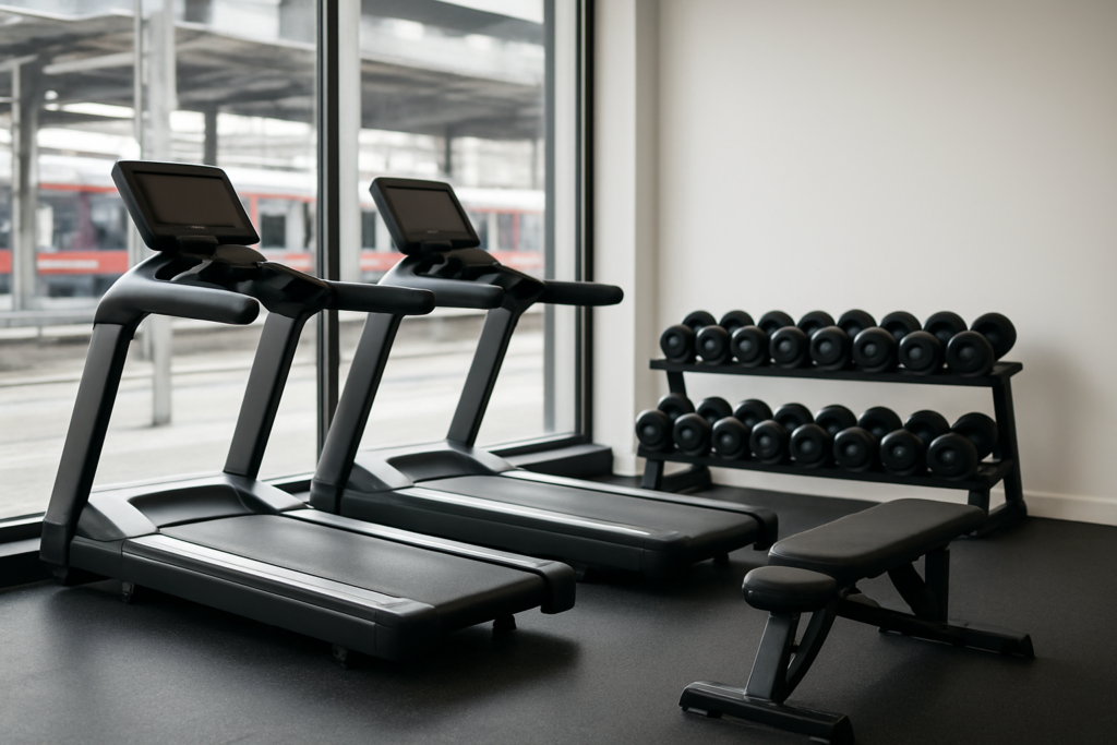 渋谷駅周辺 - modern fitness gym interior