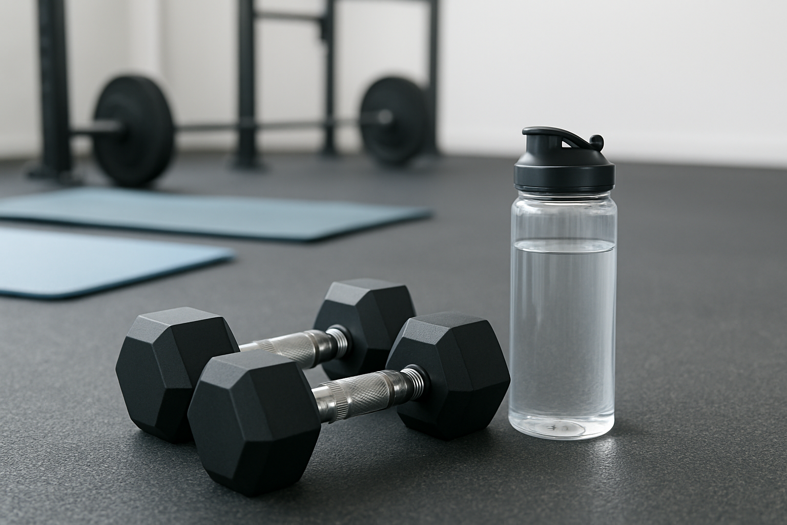 ジム - modern dumbbell weights