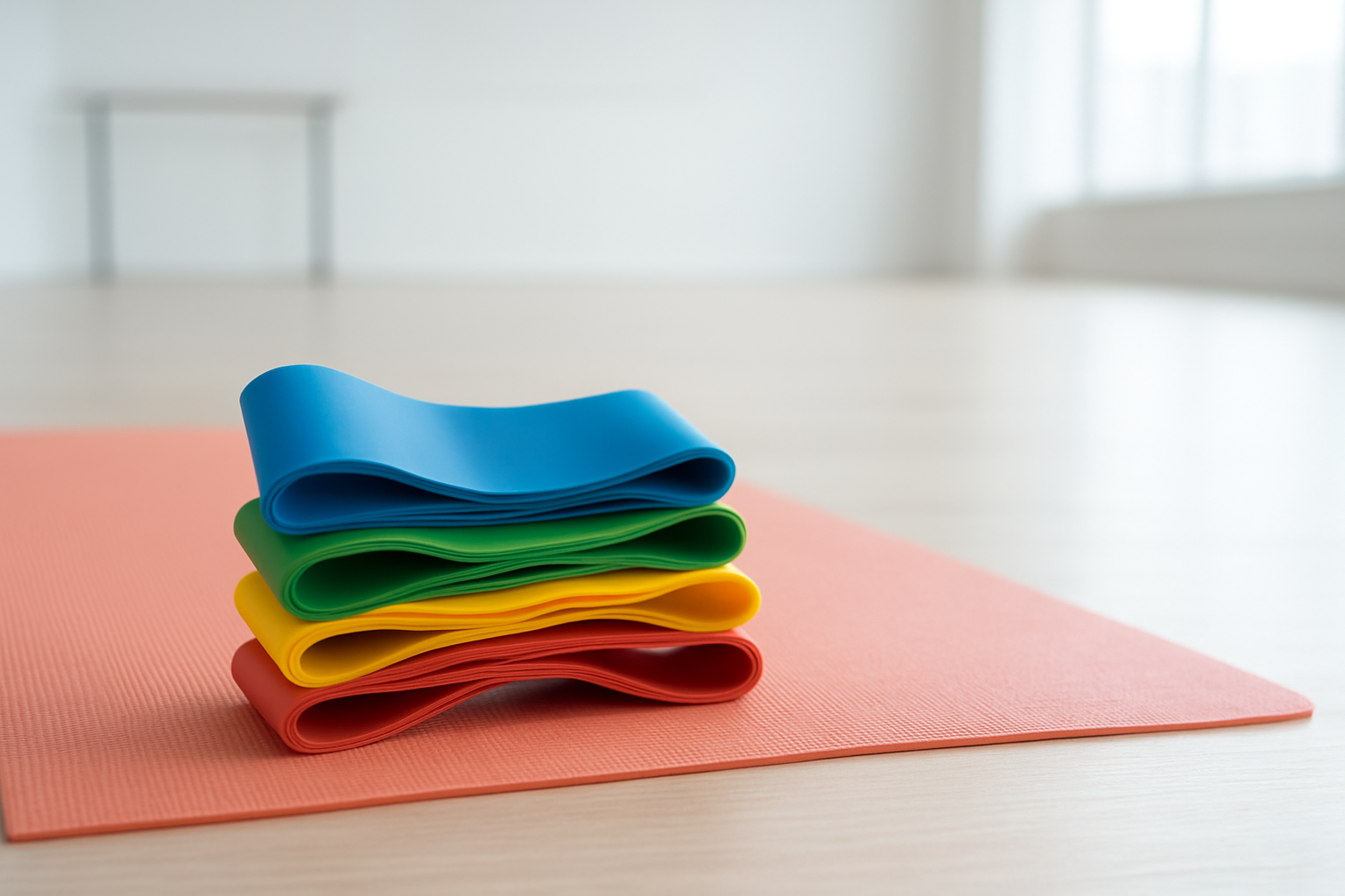 初心者 - colorful resistance bands