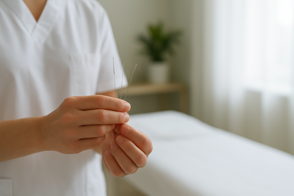 整骨院 - acupuncturist's hands