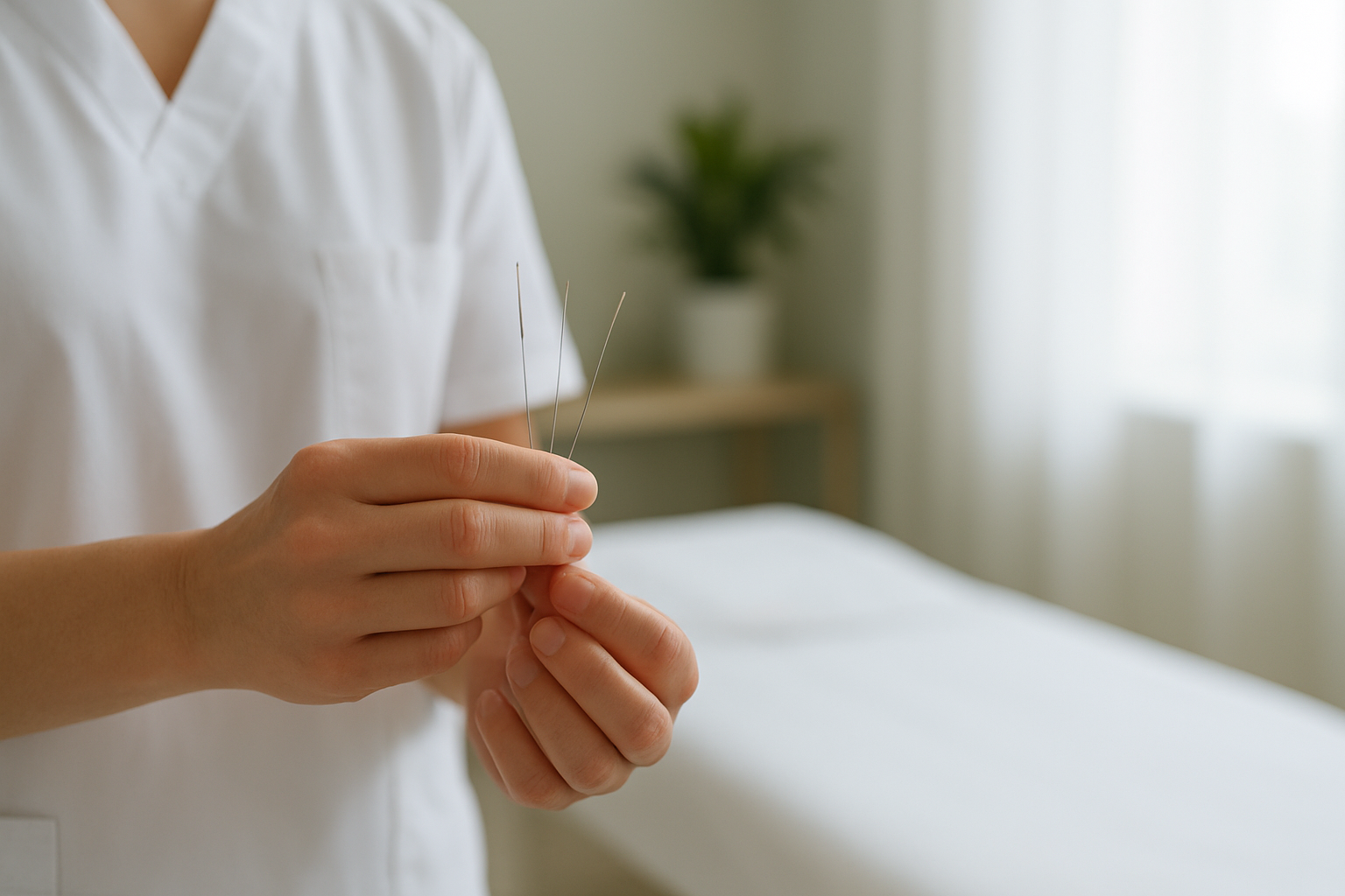 整骨院 - acupuncturist's hands