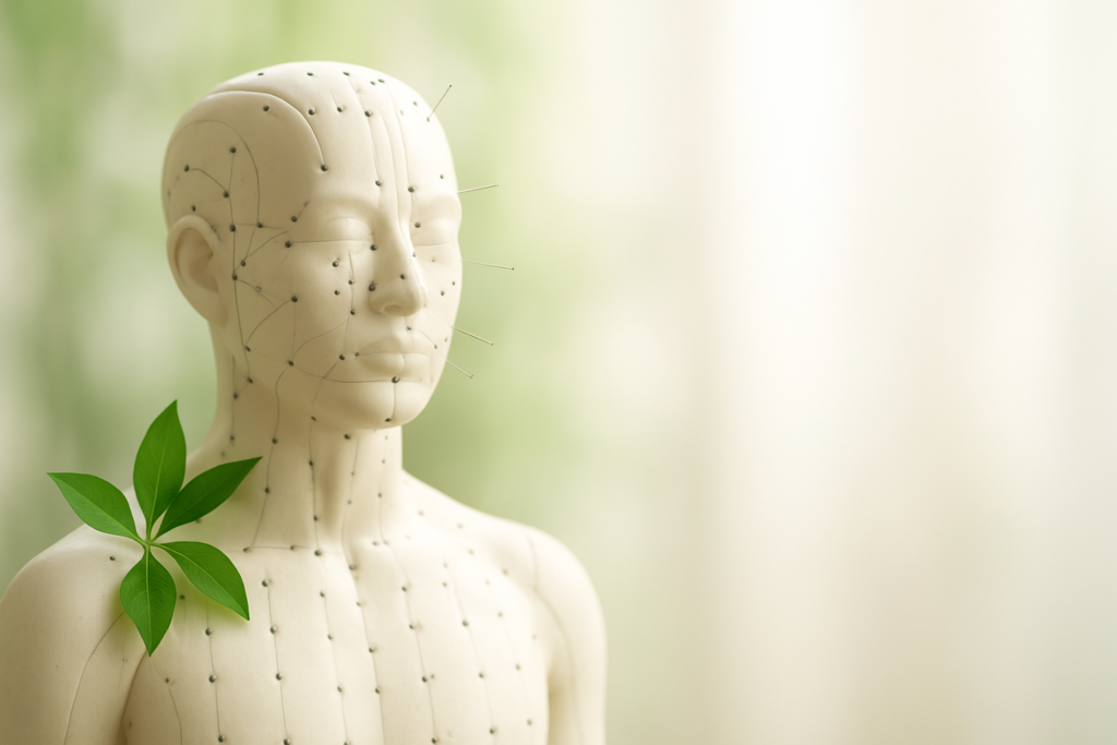 北千住 - Acupressure model with tiny acupuncture needles