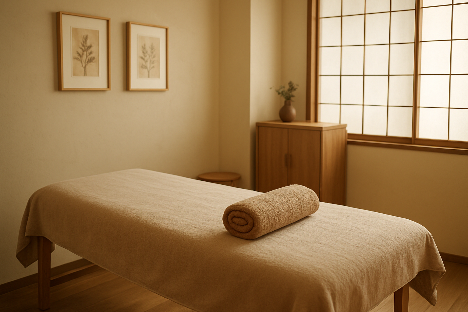 整骨院 - acupuncture bed