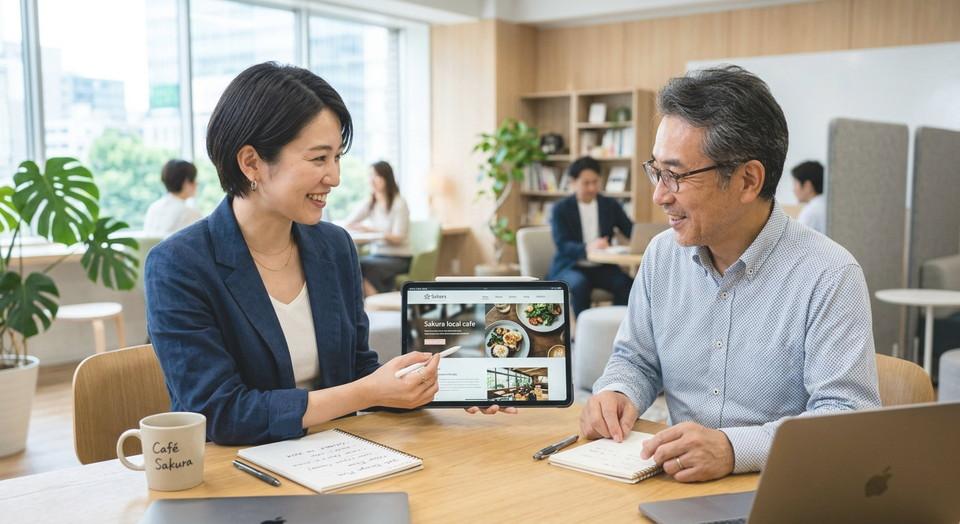 市川市（本八幡・行徳エリア）の士業や店舗経営者様へ。集客に悩む事業主様に向けた、ホームページ活用のポイントを解説。信頼を勝ち取るデザイン、運用を自動化する「おまかせ型」制作のメリットとは？16.8万円で実現する高品質なWeb戦略をご提案します。