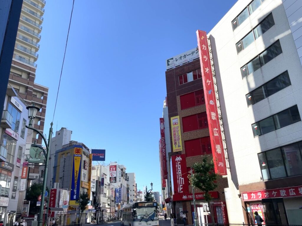 千葉県船橋市の町並み