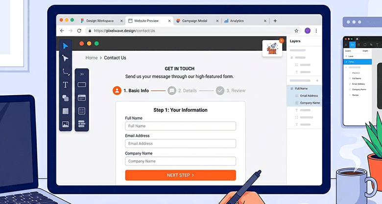 Elementor Proを活用したサイト差別化の秘訣を解説。テーマビルダー、ポップアップ、フォーム機能など、プロが実践する「成果を出すための活用法」を詳しくご紹介します。ホームページ運用にお悩みの方必見のコラムです。
