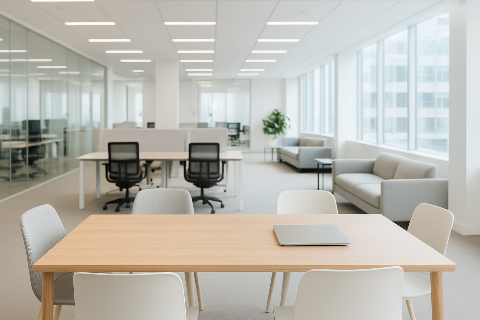 クオリティ - large office space