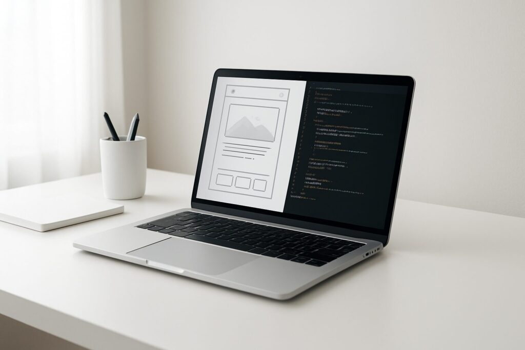 デザイン - modern minimalist desk