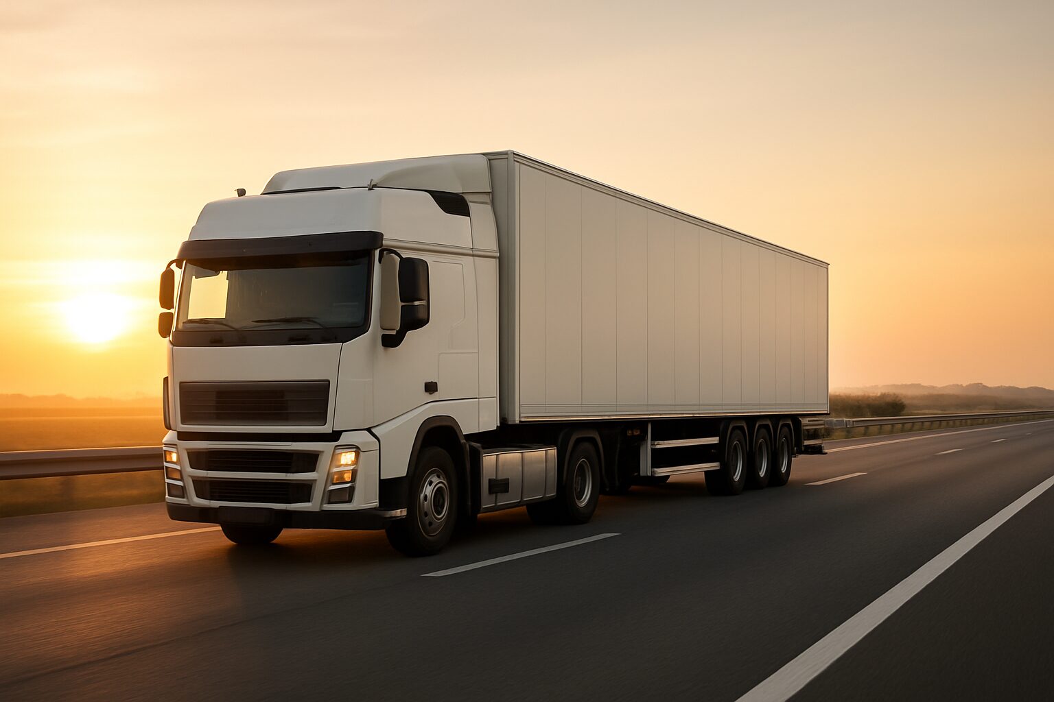 ホームページ公開後 運用方法 - logistics truck