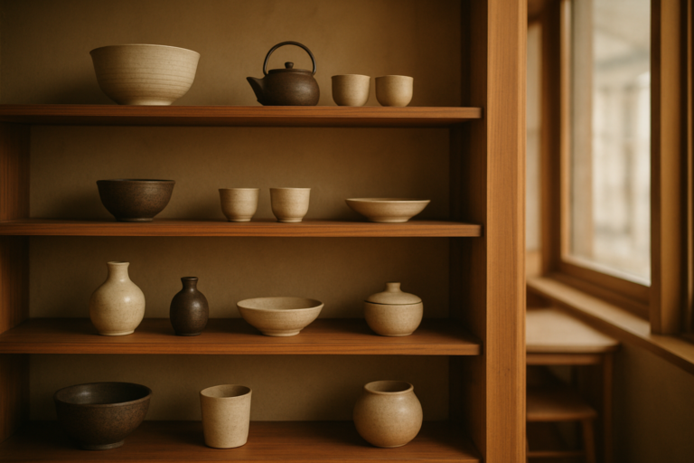 ホームページ公開後 運用方法 - wooden display shelves