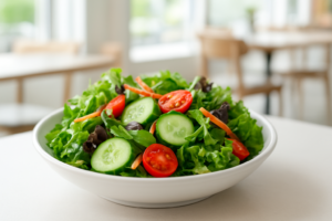 ホームページ公開後 運用方法 - organic salad dish