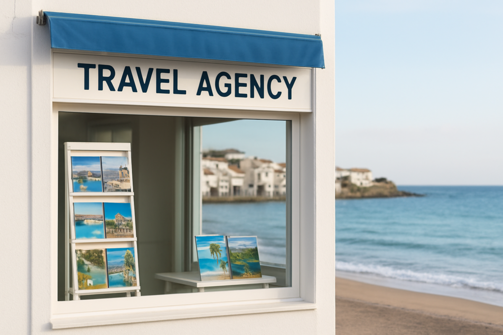 機能 - small travel agency shopfront